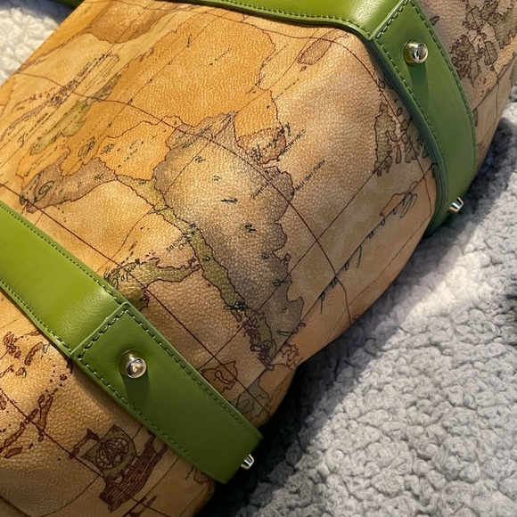 Brand new authentic ALVIERO MARTINI two way hand bag crossbody bag - Picture 8 of 14